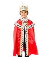 King Cape and Crown Red