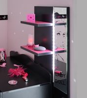 Lady Doll Mirror & Shelf Unit
