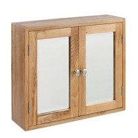 Lansdown Oak Double Bathroom Cabinet