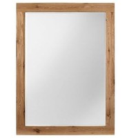 Lansdown Oak Mirror - 680 X 580mm