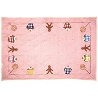 Large Gingerbread House Floor Quilt
