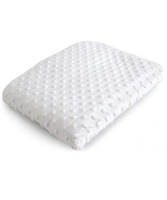 Luxury White Bubble Pram Blanket
