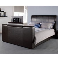 Manhattan TV Bed Super King Brown