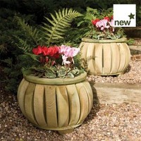 Marberry Ball Planter x2