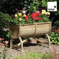 Marberry Barrel Planter