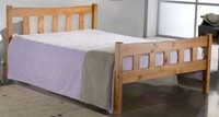Miami Small Double Pine Bed