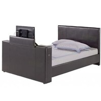 Morton TV Bed Double Brown