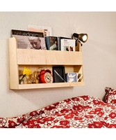 Natural Bed & Bunk Shelf