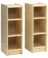 Natural Pine Bookcases