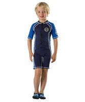 Navy & Royal Shorty Sunsuit