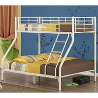 Nexus Triple Sleeper Bunk Bed in Cream