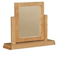 Normandy Oak Dressing Table Mirror