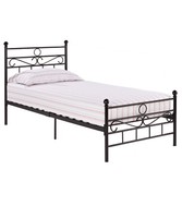 Omega 3ft Single Bed - Black