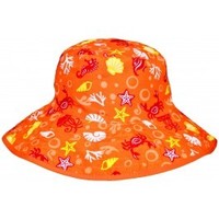 Orange Sea Creatures UV Reversible Hats