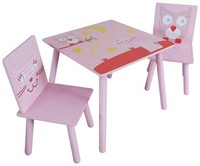 Owl and Pussycat Table & 2 Chairs