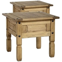 Pair of Corona Lamp Tables