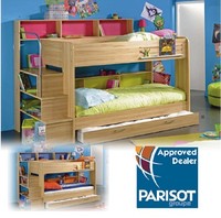 Parisot BeBop Bunk Bed & Optional Trundle Drawers