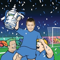 Personalised Football Cup-Winning Puzzle