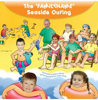 Personalised Seaside Outing Book