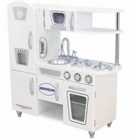 Personalized White Vintage Kitchen