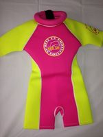 Pink and Yellow Neoprene Swimsafe Floatsuit