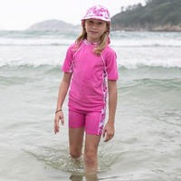 Pink Hawaiian UV Rash Vest