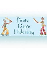 Pirate Personalised Door Plaque