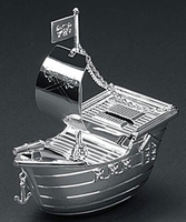 Pirate Ship Money Box