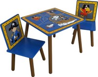 Pirate Table & 2 Chairs