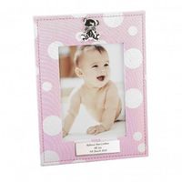 Polka Dot Pink Frame (5x7