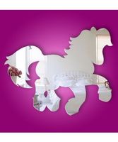 Pony acrylic mirror 45 x 36cm
