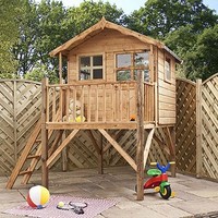 Poppy Tower Playhouse with Balcony