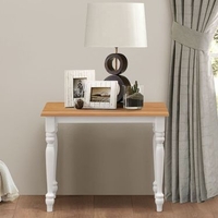Primrose Buttermilk & Oak Lamp Table