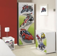 Racing Car Theme Bedroom Furniture Set