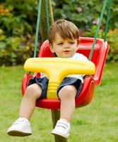 Red & Yellow Baby Swing Seat