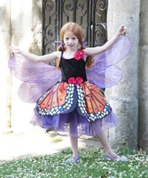 Red Admiral Butterfly Fairy Dress