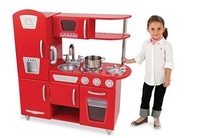 Red Vintage Kitchen