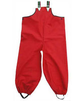 Red Waterproof Dungarees