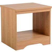 Regent Lamp Table in Teak Effect Veneer