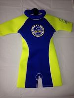 Royal and Yellow Neoprene Swimsafe Floatsuit