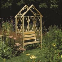 Rustic Garden Seat
