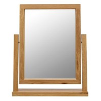 Santana Blonde Oak Dressing Table Mirror