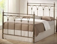 Shangai Antique Brass King Bed