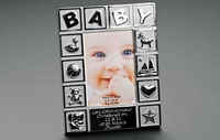 Silver Plated Baby Frame