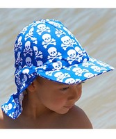 Skull Print Legionnaire Sun Hat