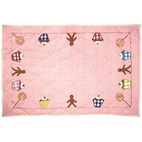 Smalll Gingerbread House Floor Quilt