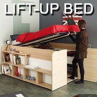 Space Up Double Bed with Storage