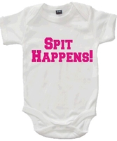 Spit happens! Body suit