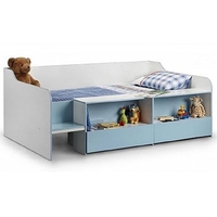 Stella Low Sleeper Bed in Blue