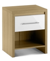 Stockholm 1 Drawer Bedside Cabinet